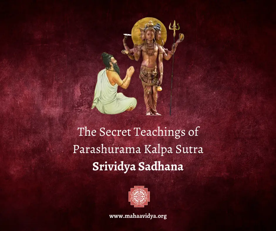 Parashurama Kalpa Sutra: Guide to Mystical Sri Vidya Sadhana