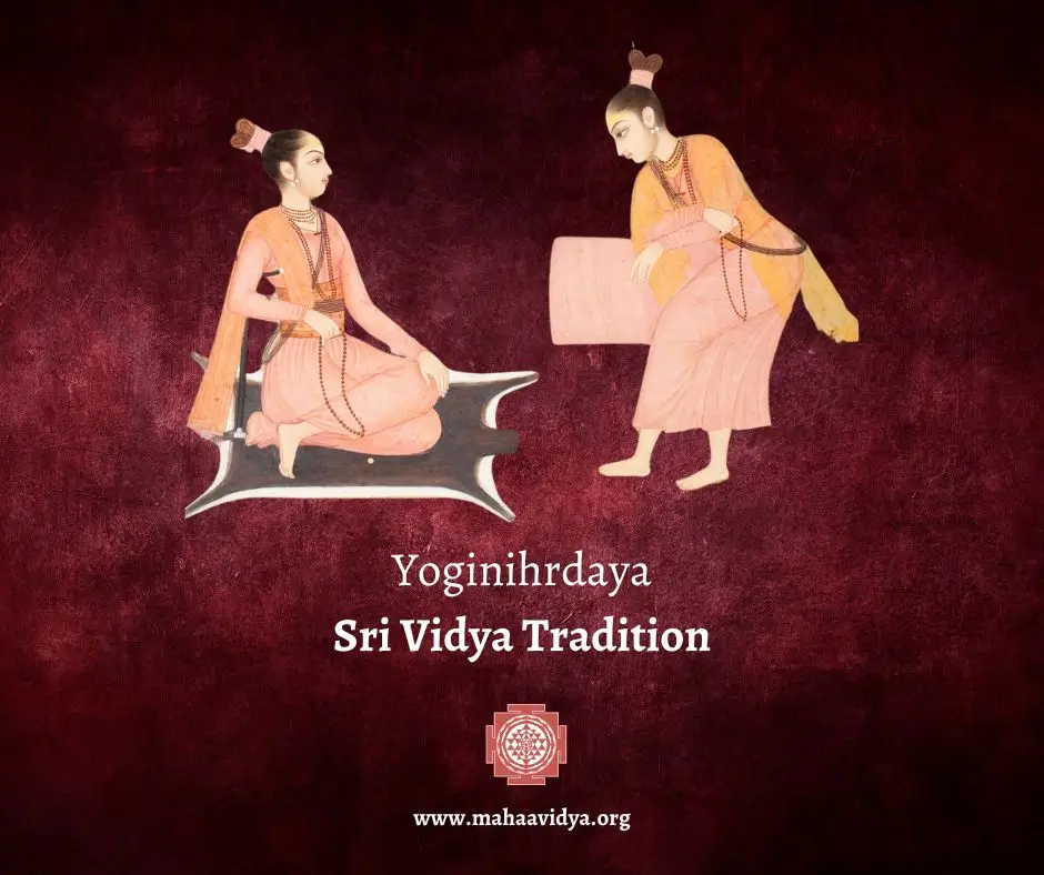 Yoginihrdaya: and Its Significance in the Sri Vidya Tradition